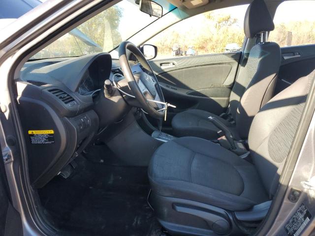KMHCT5AE6GU237621 - 2016 HYUNDAI ACCENT SE GRAY photo 7