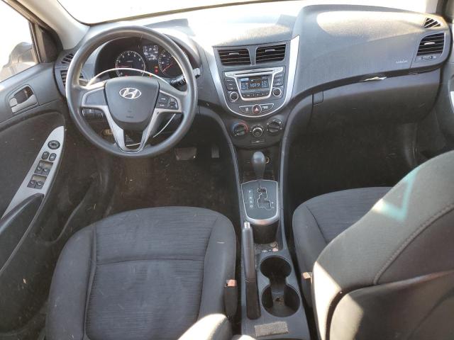 KMHCT5AE6GU237621 - 2016 HYUNDAI ACCENT SE GRAY photo 8