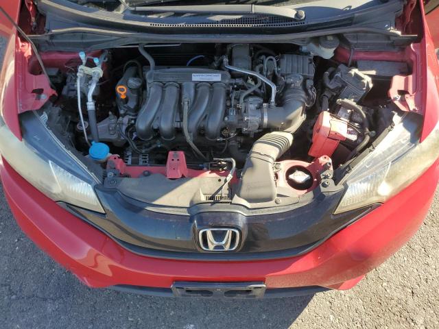 JHMGK5H51GX006024 - 2016 HONDA FIT LX RED photo 11