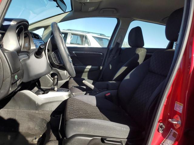 JHMGK5H51GX006024 - 2016 HONDA FIT LX RED photo 7