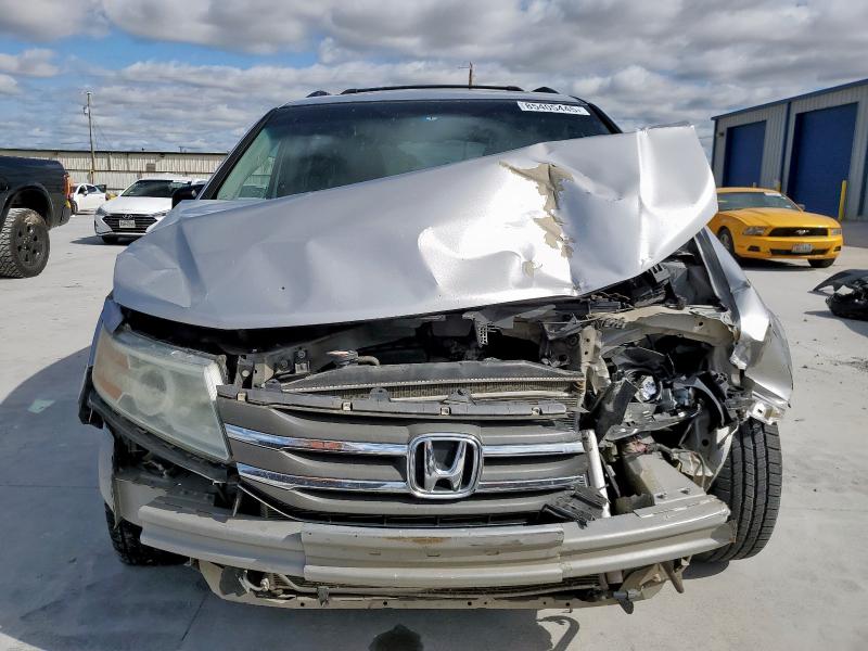 5FNRL5H68CB066659 - 2012 HONDA ODYSSEY EXL SILVER photo 5