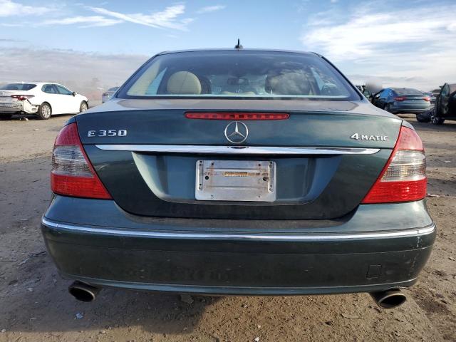 WDBUF87X98B306758 - 2008 MERCEDES-BENZ E 350 4MATIC GREEN photo 6