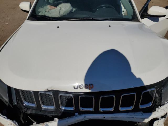 3C4NJCBB5MT501820 - 2021 JEEP COMPASS LATITUDE თეთრი ფოტო 12