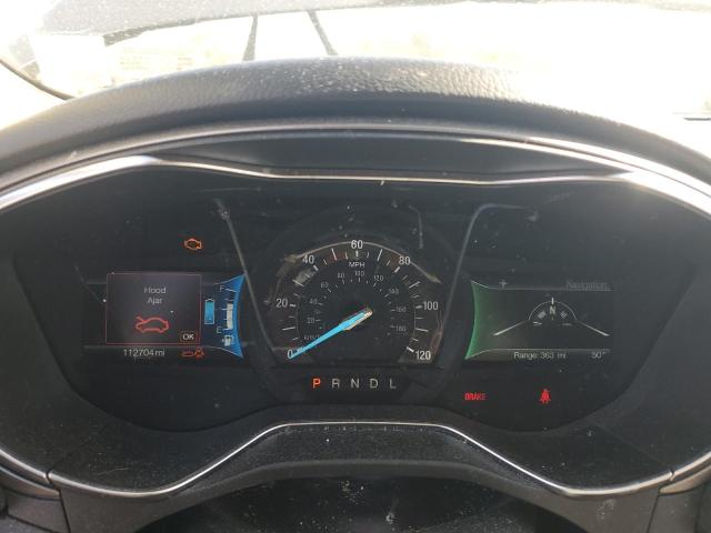 3FA6P0LU2JR174924 - 2018 FORD FUSION SE HYBRID ნაცრისფერი ფოტო 9