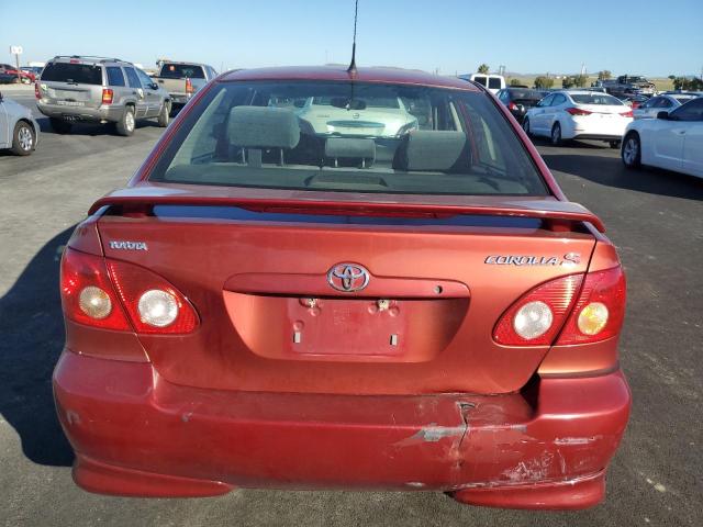 1NXBR32E47Z804907 - 2007 TOYOTA COROLLA CE Qırmızı foto 6