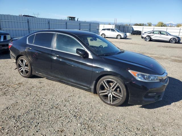 1HGCR2F54GA037446 - 2016 HONDA ACCORD SPORT 黑色 照片 4