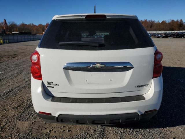 2GNFLCEK3C6129446 - 2012 CHEVROLET EQUINOX LS WHITE photo 6