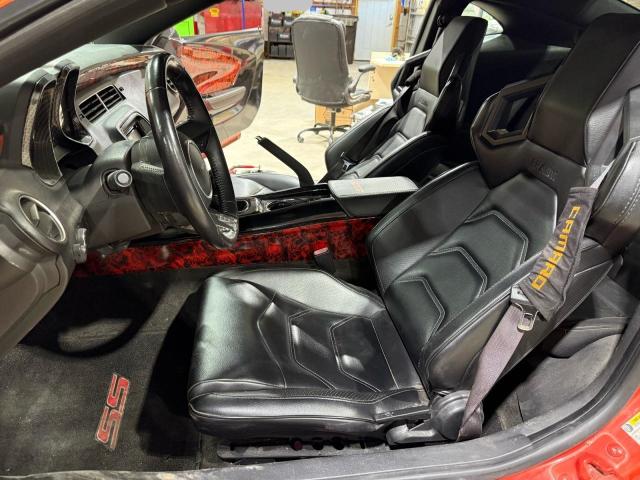2G1FT1EW0A9147486 - 2010 CHEVROLET CAMARO SS ORANGE photo 5
