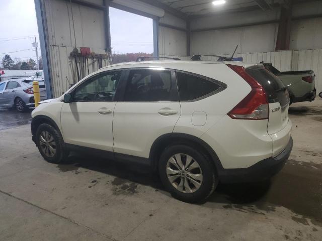 5J6RM4H7XDL033297 - 2013 HONDA CR-V EXL WHITE photo 2
