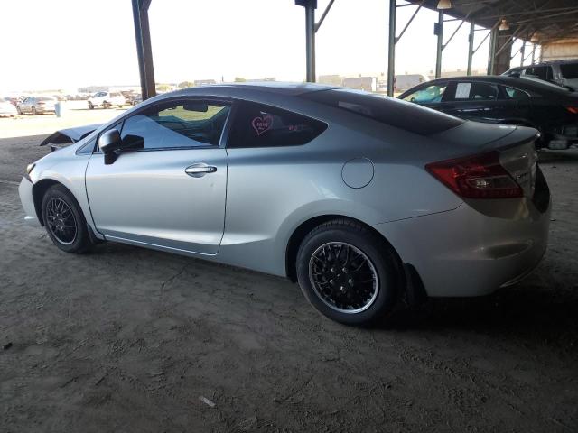 2HGFG3B5XDH530821 - 2013 HONDA CIVIC LX ვერცხლისფერი ფოტო 2