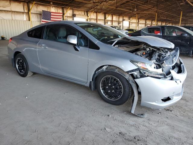 2HGFG3B5XDH530821 - 2013 HONDA CIVIC LX ვერცხლისფერი ფოტო 4