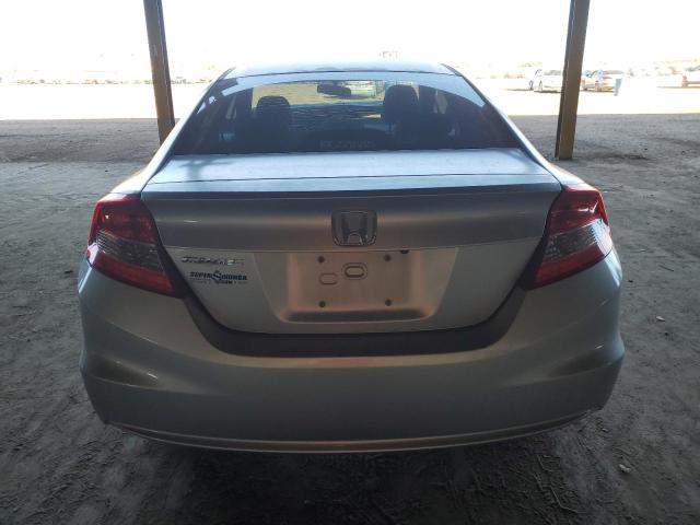 2HGFG3B5XDH530821 - 2013 HONDA CIVIC LX ვერცხლისფერი ფოტო 6