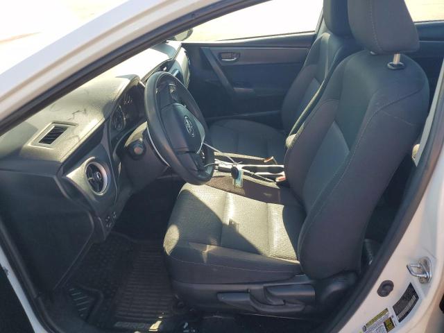 2T1BURHE0JC075676 - 2018 TOYOTA COROLLA L WHITE photo 7