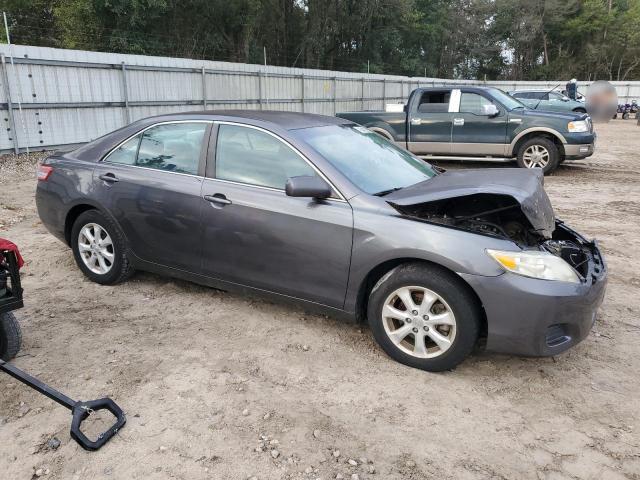 4T4BF3EK7BR113654 - 2011 TOYOTA CAMRY BASE GRAY photo 4