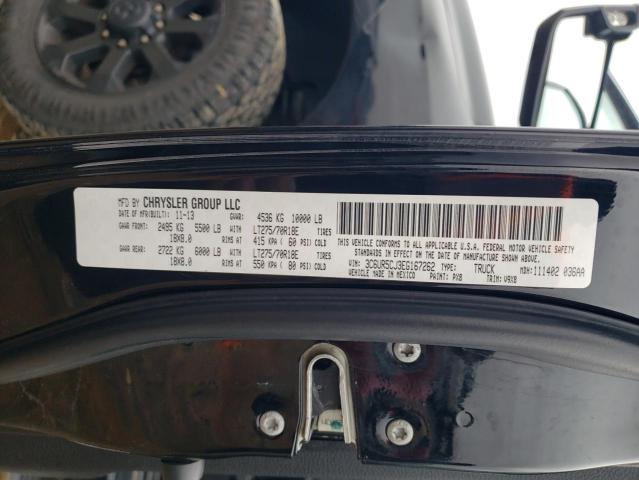 3C6UR5CJ3EG167262 - 2014 RAM 2500 ST 黑色 照片 12