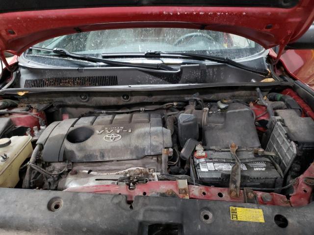 JTMBF4DVXBD041011 - 2011 TOYOTA RAV4 RED photo 12
