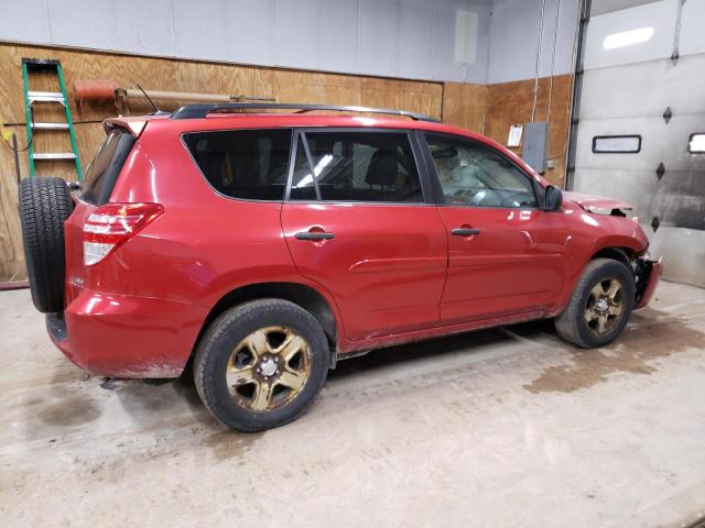 JTMBF4DVXBD041011 - 2011 TOYOTA RAV4 RED photo 3