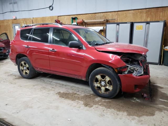 JTMBF4DVXBD041011 - 2011 TOYOTA RAV4 RED photo 4