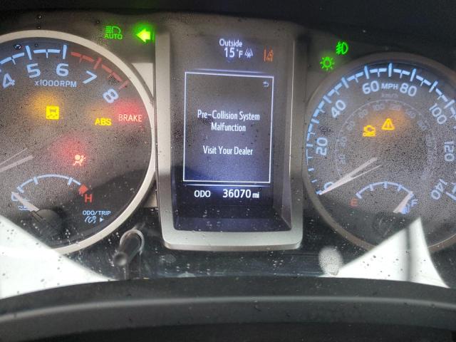 3TMCZ5AN3NM494496 - 2022 TOYOTA TACOMA DOUBLE CAB Gris photo 9