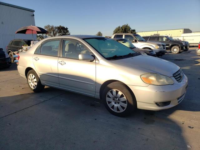 1NXBR32E33Z125155 - 2003 TOYOTA COROLLA CE SILVER photo 4