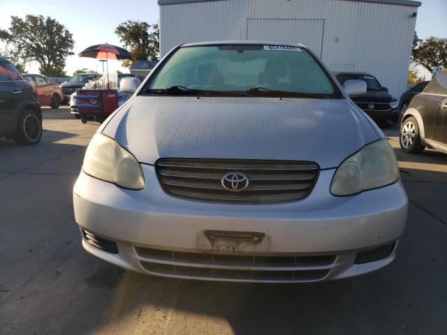 1NXBR32E33Z125155 - 2003 TOYOTA COROLLA CE SILVER photo 5