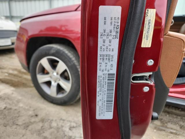 1C4NJDEB2GD733559 - 2016 JEEP COMPASS LATITUDE 栗色 照片 14