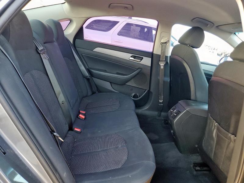 5NPE34AF8JH726457 - 2018 HYUNDAI SONATA SPORT GRAY photo 10