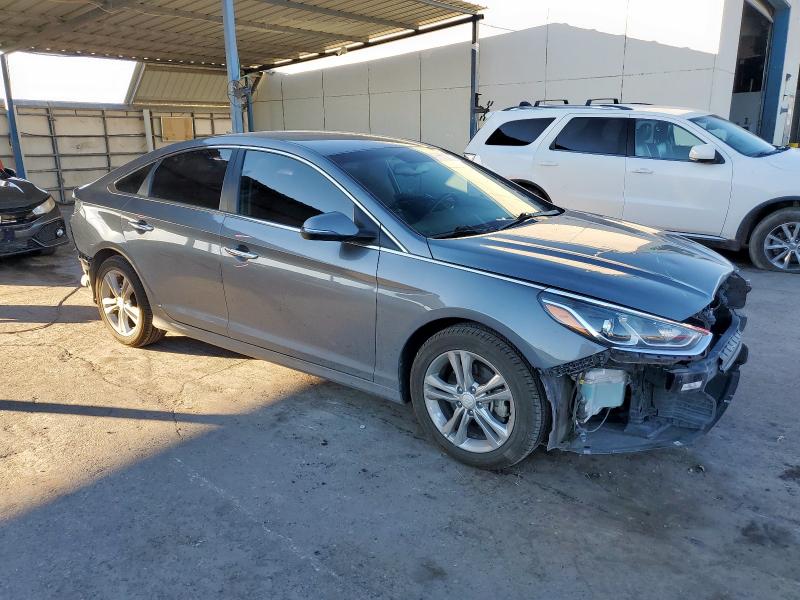5NPE34AF8JH726457 - 2018 HYUNDAI SONATA SPORT GRAY photo 4