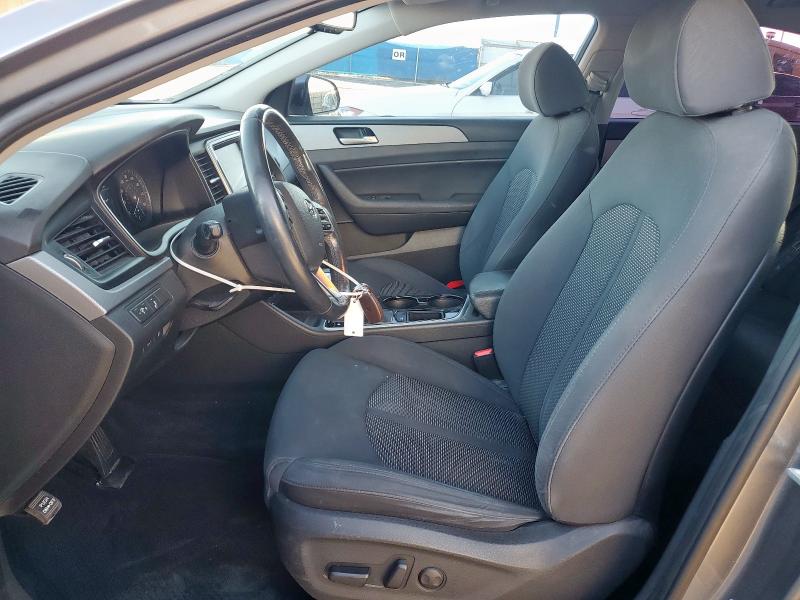 5NPE34AF8JH726457 - 2018 HYUNDAI SONATA SPORT GRAY photo 7