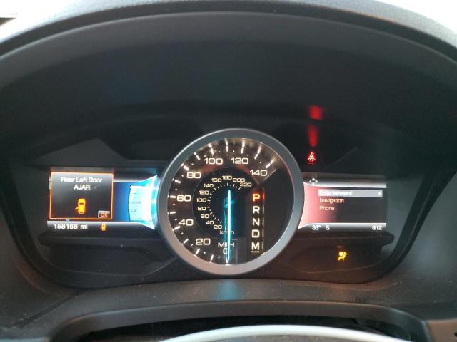 1FM5K8F86EGB61586 - 2014 FORD EXPLORER LIMITED BURGUNDY photo 9