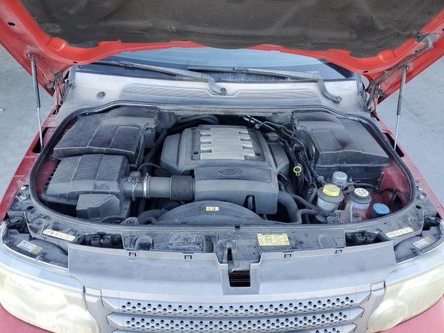 SALSF25436A920943 - 2006 LAND ROVER RANGE ROVE HSE BURGUNDY photo 12