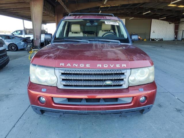 SALSF25436A920943 - 2006 LAND ROVER RANGE ROVE HSE BURGUNDY photo 5