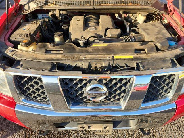1N6AA07B76N530712 - 2006 NISSAN TITAN XE RED photo 11