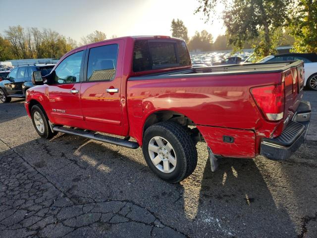 1N6AA07B76N530712 - 2006 NISSAN TITAN XE RED photo 2