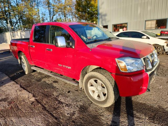 1N6AA07B76N530712 - 2006 NISSAN TITAN XE RED photo 4