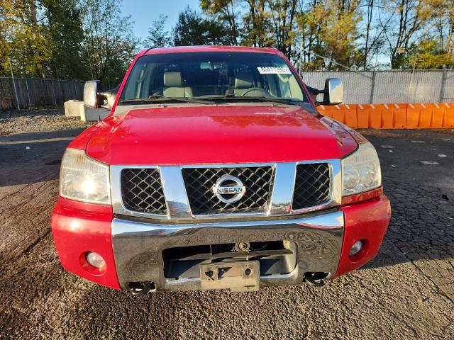 1N6AA07B76N530712 - 2006 NISSAN TITAN XE RED photo 5
