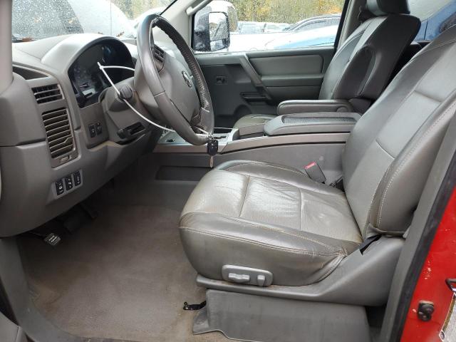 1N6AA07B76N530712 - 2006 NISSAN TITAN XE RED photo 7