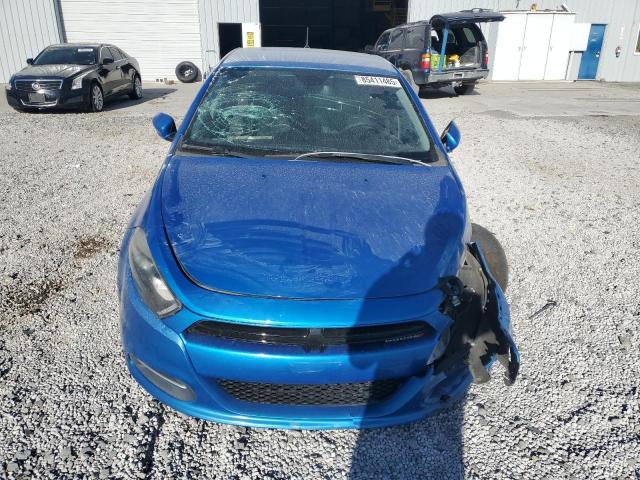 1C3CDFBB8GD538567 - 2016 DODGE DART SXT ლურჯი ფოტო 5