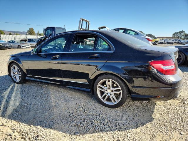 WDDGF8AB3EA955720 - 2014 MERCEDES-BENZ C 300 4MATIC BLACK photo 2