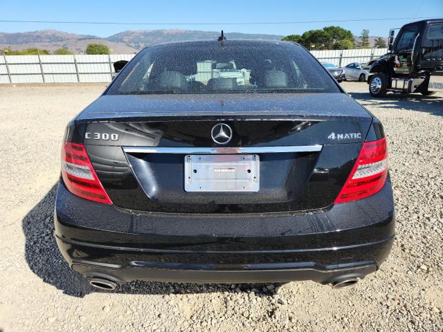 WDDGF8AB3EA955720 - 2014 MERCEDES-BENZ C 300 4MATIC BLACK photo 6