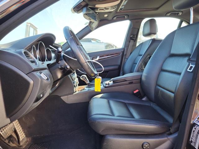 WDDGF8AB3EA955720 - 2014 MERCEDES-BENZ C 300 4MATIC BLACK photo 7