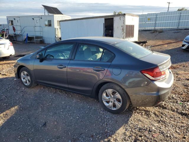 19XFB2E55DE065461 - 2013 HONDA CIVIC LX Grafitowy zdjęcie 2