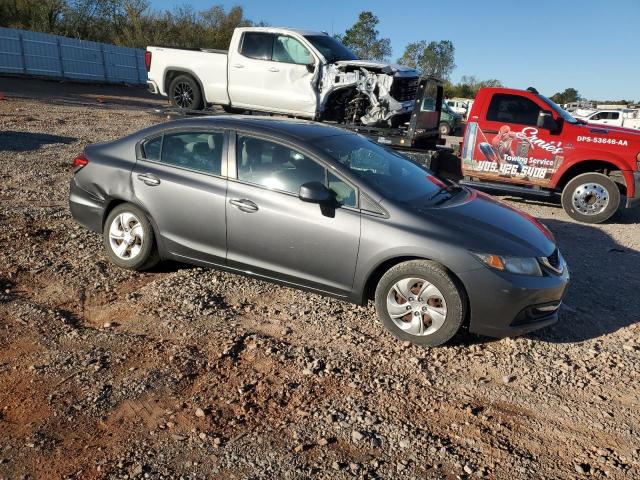 19XFB2E55DE065461 - 2013 HONDA CIVIC LX Grafitowy zdjęcie 4