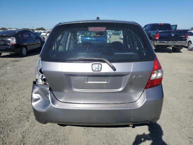 JHMGD38417S057994 - 2007 HONDA FIT SILVER photo 6