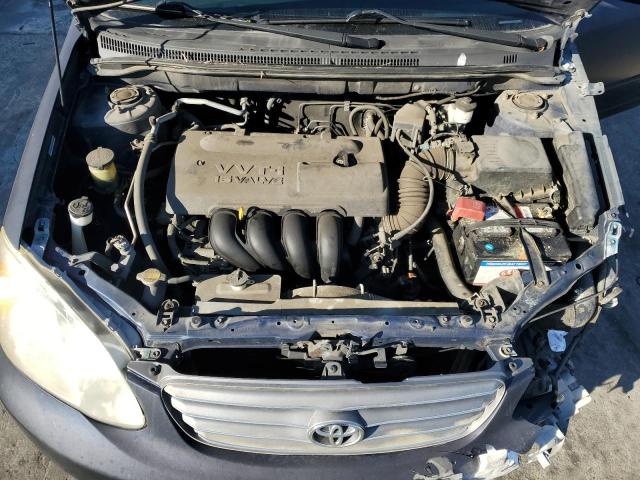1NXBR32E14Z271409 - 2004 TOYOTA COROLLA CE GRAY photo 11