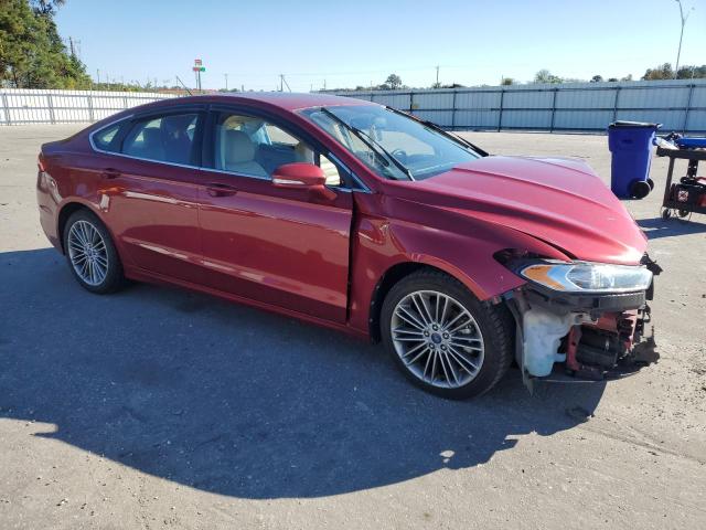 3FA6P0H94DR246554 - 2013 FORD FUSION SE BURGUNDY photo 4