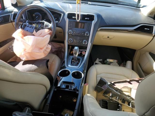 3FA6P0H94DR246554 - 2013 FORD FUSION SE BURGUNDY photo 8