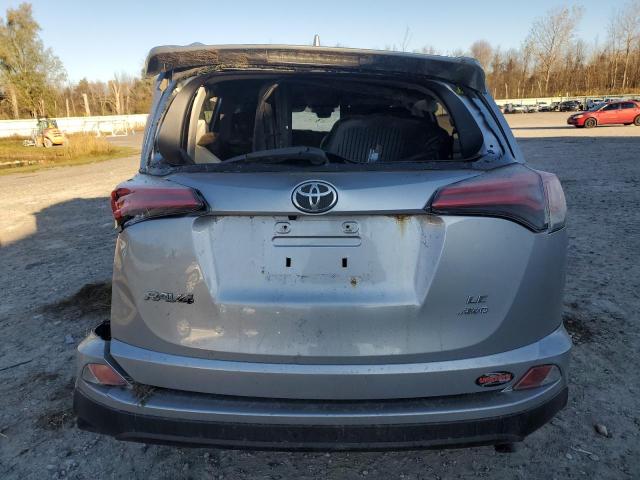 JTMBFREV3JJ200558 - 2018 TOYOTA RAV4 LE ვერცხლისფერი ფოტო 6