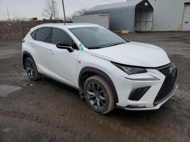 JTJSARDZ0M2257038 - 2021 LEXUS NX 300 BASE თეთრი ფოტო 4