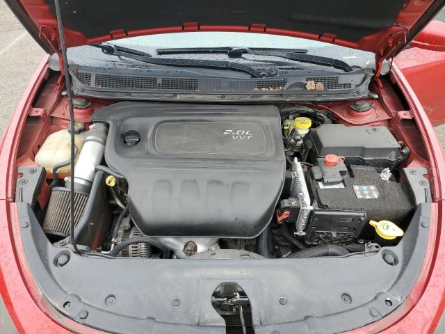 1C3CDFBA6DD322316 - 2013 DODGE DART SXT წითელი ფოტო 11